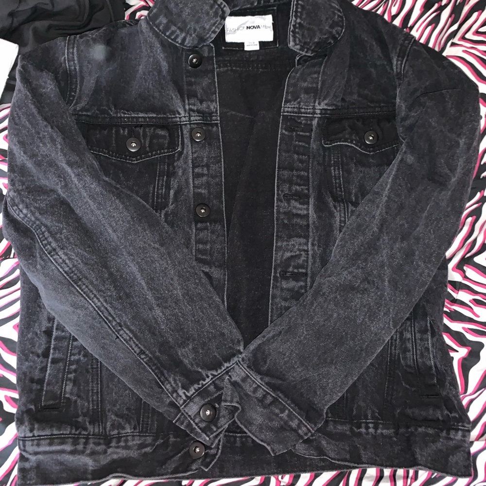 Men’s Black Jean Jacket